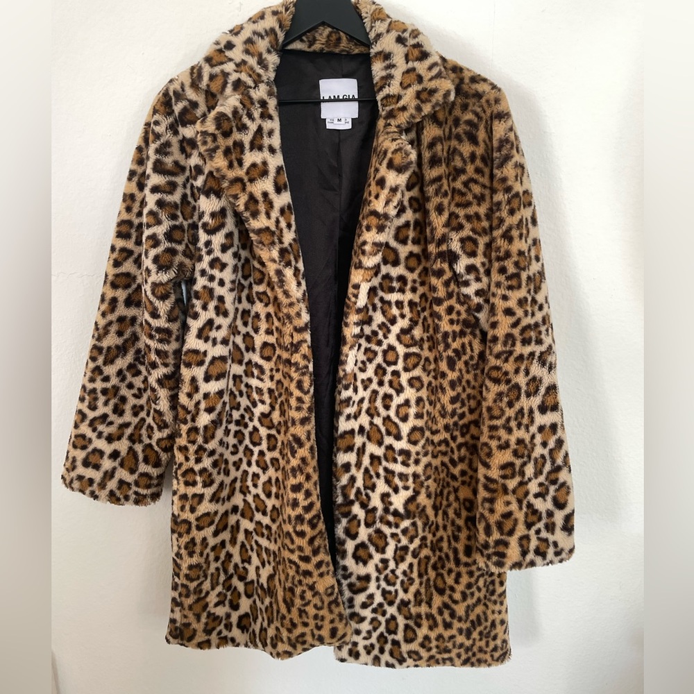 I. Am. Gia Leopard Coat